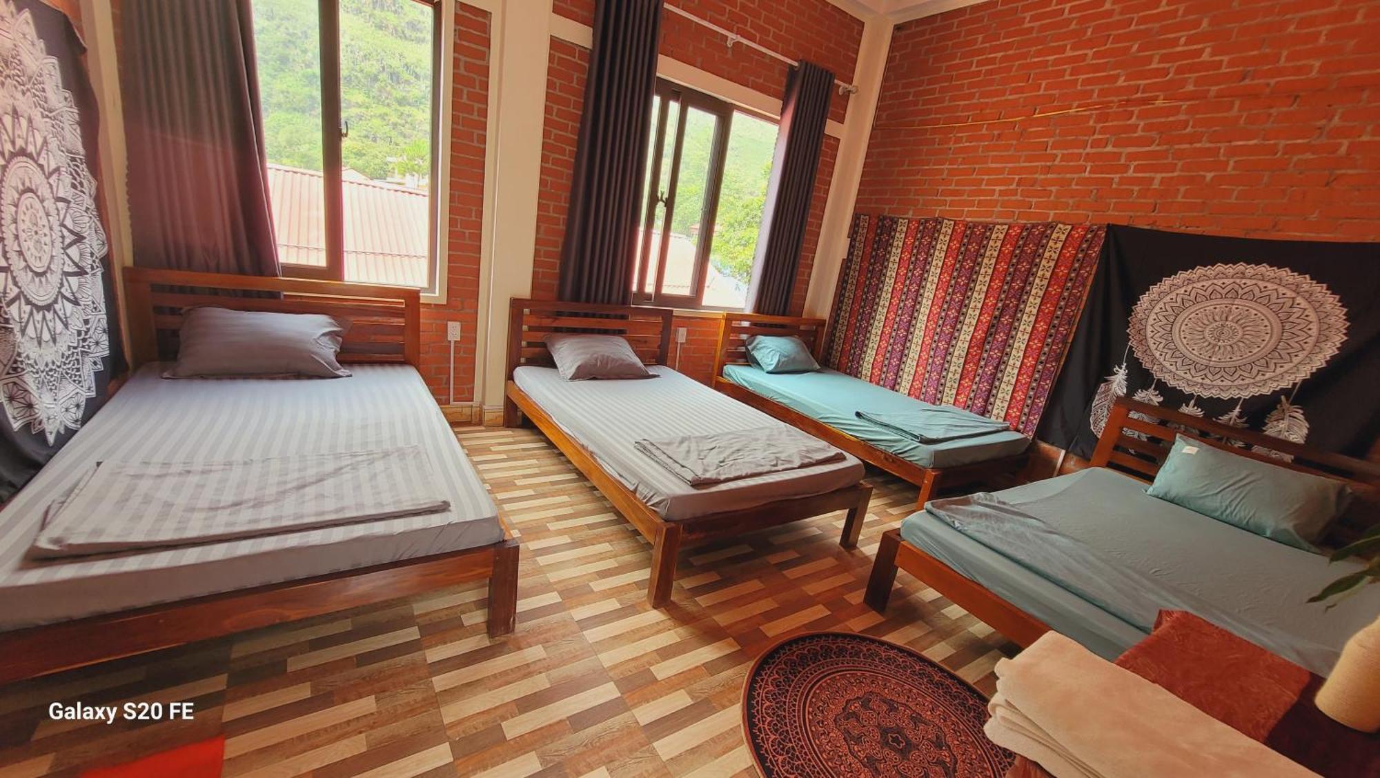 Du Gia View Homestay Làng Cac الغرفة الصورة