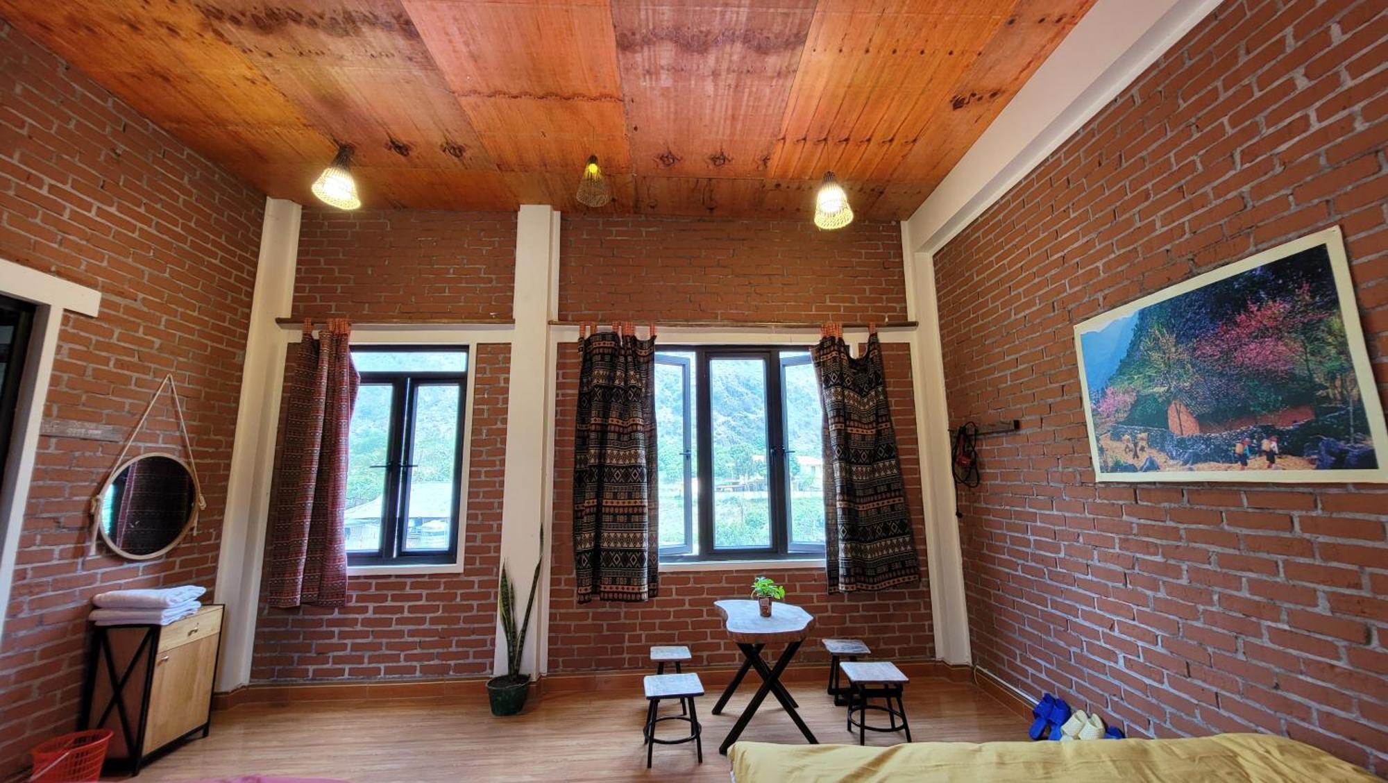 Du Gia View Homestay Làng Cac الغرفة الصورة